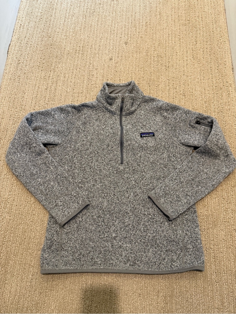 Patagonia Women’s Gray Better Sweater 1/4-Zip Pullover